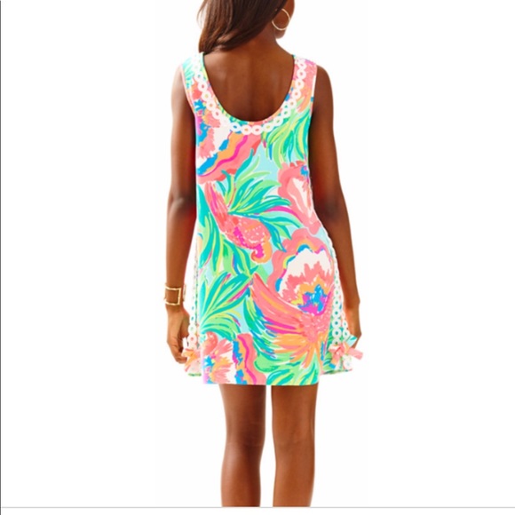 NWT Lilly Pulitzer Sz 2 Stella Shift Dress - Picture 6 of 16